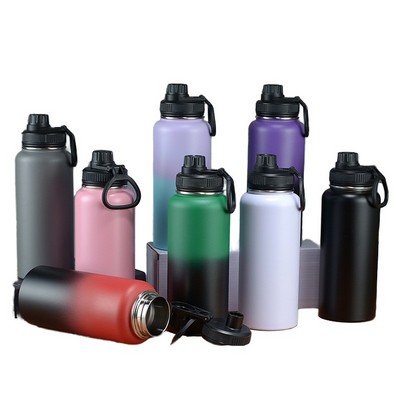 32 oz Stainless Steel Leakproof Vacuum Insulated Mug Space Bottle