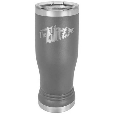 14 Oz. Gray Pilsner Tumbler