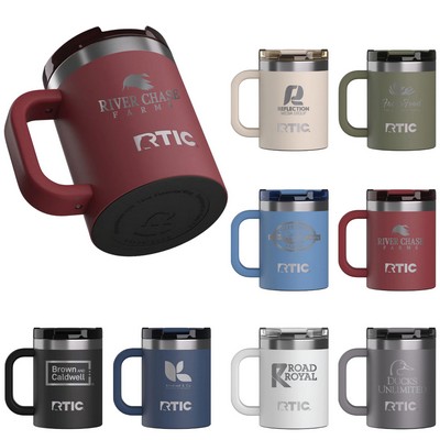RTIC 12oz Stainless Steel Ceramic-Lined Essential Coffee Mugs