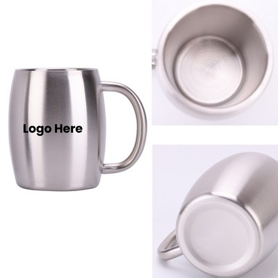 14 Oz. Double Wall Stainless Steel Beer Mug