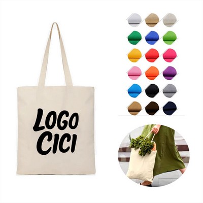 12oz Reusable Cotton Canvas Shopping Bag