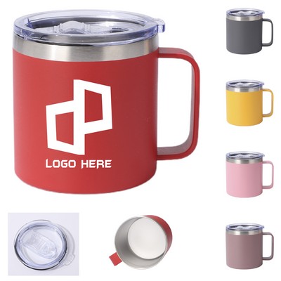 304 Stainless Steel Insulation Cup Mug W/ Lid