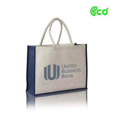 Ecofriendly Un-laminated Jute Bag with Drawstring