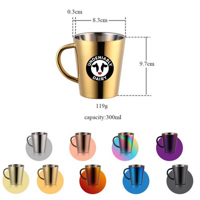 300ml Insulated 304 Stainless Steel Coffee Mug