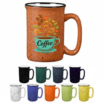 12 oz.Tall Campfire Mug-Full color