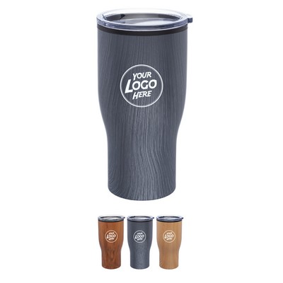 Challenger Travel Mugs with Wood Finish 28 oz